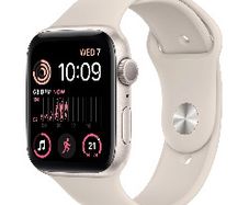 Apple Watch SE (2nd Gen) LTE [GPS + Cellular, 44mm] - Starlight Aluminium Case