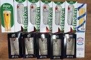 Birra Moretti Sale di mare guinness peroni BLUE moon Pint Glass Beer Limited edition Heineken Stella Bavaria Pint Glasses Beer Heineken carlsberg Pint beer Glass brand new with box