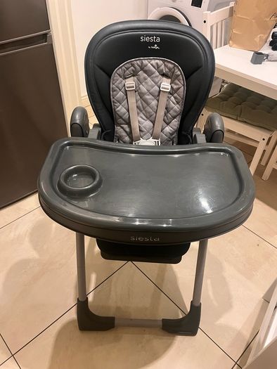 Babylo Siesta High Chair with Toy Bar