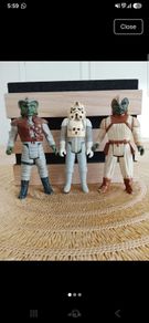 Star Wars Vintage 3 Figure Lot
