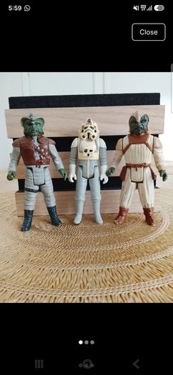 Star Wars Vintage 3 Figure Lot