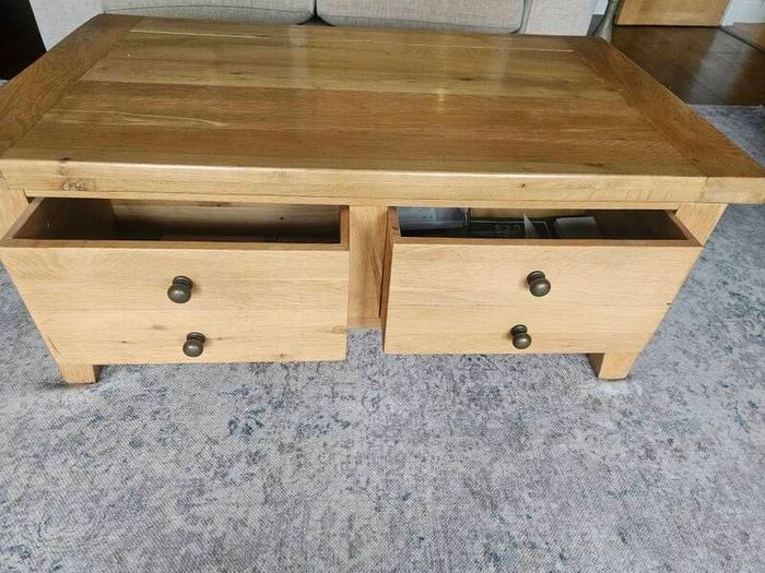 Solid Oak coffee table