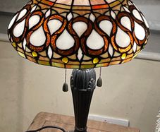 Tiffany style lamp