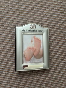 Baby Christening photo album book