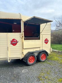 Horse Box Coffee Cart