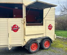 Horse Box Coffee Cart