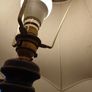 Vintage Mahogany Floor Lamp Image 8