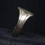 Vintage Irish 9ct Gold Signet Ring Fully Hallmarked Dublin Size 48 Image 4