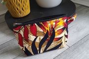 small handmade cosmetic bag