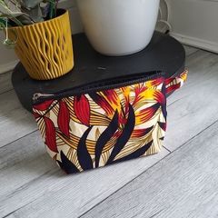 small handmade cosmetic bag