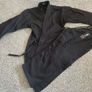 Kids black karate suit age 6-7 Image 2