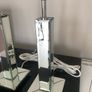 2 x Mirrored Lamp Stands Image 3