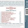Wieniawski. Violin Showpieces. CD. Free Postage! Image 2