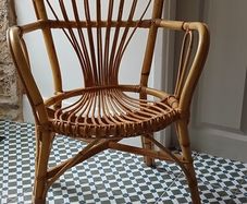 Mid-century Bamboo Chair