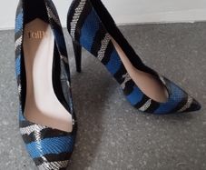 Faith high heel pointed toe pumps for parties and weddings.SZ 7