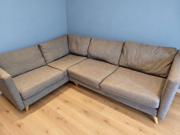 Grey Corner Sofa  FREE Delivery