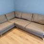 Grey Corner Sofa  FREE Delivery Image 2