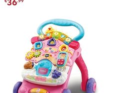 VTech Baby First Steps Baby Walker Pink