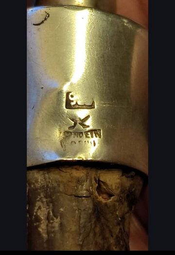 vintage 925 sterling silver stag head wine bottle stopper pourer