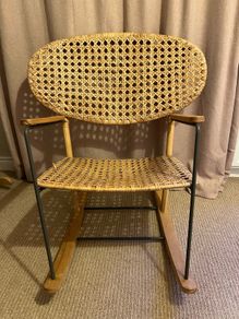 Wicker rocking chair
