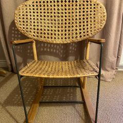 Wicker rocking chair