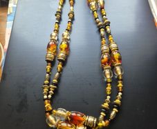 Rare Find Angelique Unique Beaded Necklace