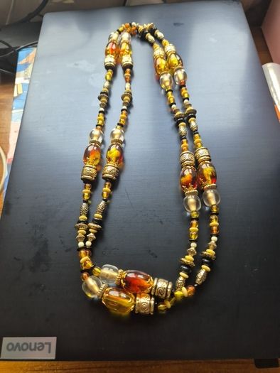 Rare Find Angelique Unique Beaded Necklace