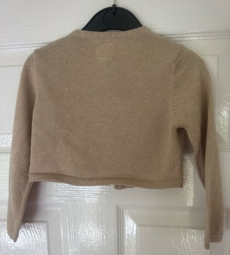 Gold Glitter Cardigan