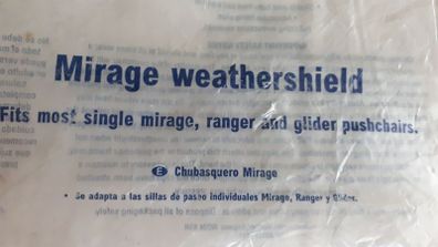 New Mothercare rain cover for pushchair