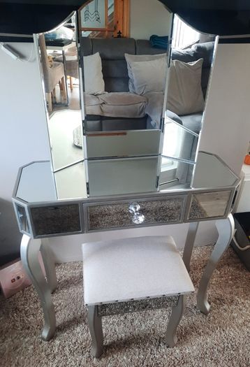 Mirror Dressing Table & Lockers for sale