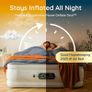 Luxury Double Air Bed, Good Housekeeping 2026 Air Mattress Winner, Dual Pump SlumberGuard Tech, Adjustable Firmness, Built in Pump & USB Nightlight Image 2