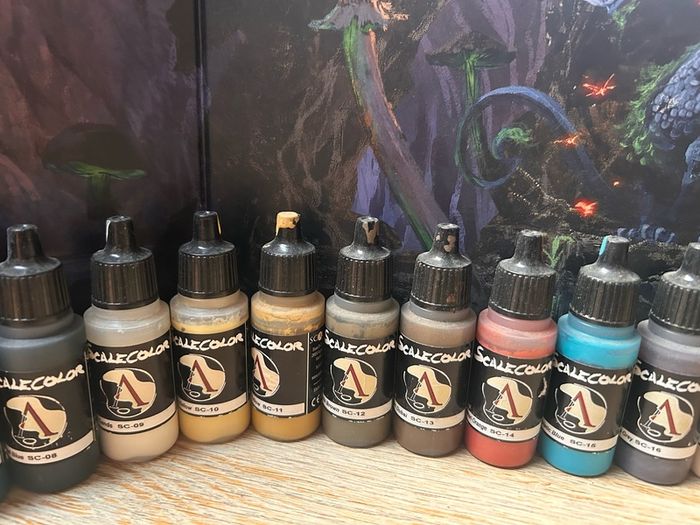 Complete ScaleColor Paint Set (70 Colours) Excellent Condition