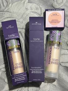 Tarte foundations and dark circles corrector brand new