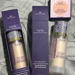 Tarte foundations and dark circles corrector brand new