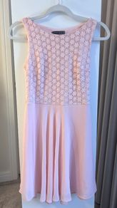 Women's Old-Pink Summer Dress by Atmosphere, Size UK 6, EU 34