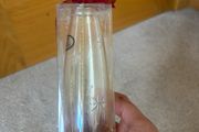 Vintage Marks and Spencers Cut Glass Vase With Star Pattern
