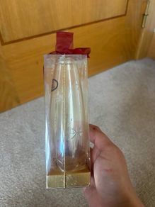 Vintage Marks and Spencers Cut Glass Vase With Star Pattern
