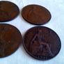 1907 Copper Pennies. Image 3