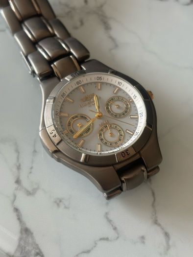 Solar Mens day date watch