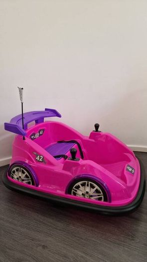 Kids bumper car pink