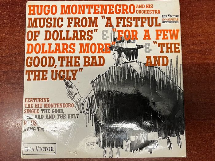 Vinyl LP Hugo Montenegro Dollars Trilogy