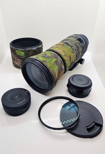 Sigma 150-600mm Contemporary for Canon + 1.4x Teleconverter + USB Dock