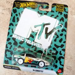 Hot Wheels 2025 Premium 1:64 MTV Music Television '84 Corvette Pop Culture New