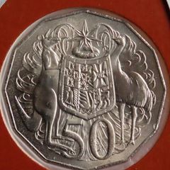 Australia 1978 50 Cents Coin Stamp cover BUNC