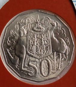 Australia 1978 50 Cents Coin Stamp cover BUNC