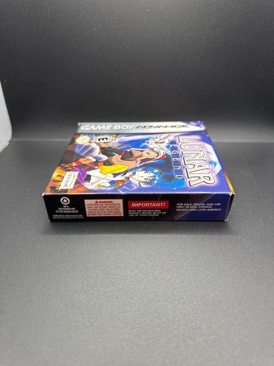 Lunar Legend Nintendo Game Boy Advance Boxed