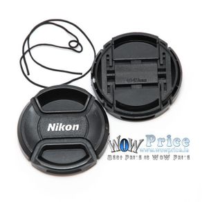 49mm Center Pinch Snap-on Front Lens Cap Cover for Nikon