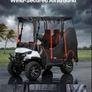 Waterproof Golf Cart Full Enclosure Cover Image 6