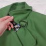 Jasper Conran Bright Green Double Breasted Pea Coat 12UK/40EU Image 7