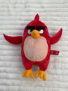 Terence Red Angry Birds Plush 2019 approx. 11" dirty Used Please see photos